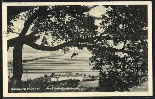 AK Hainburg, Blick auf Jägerkaserne