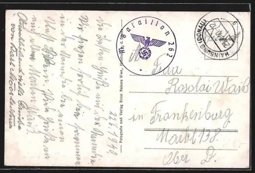 AK Hainburg, Blick auf Jägerkaserne