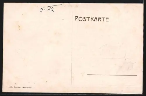 AK Häusling /Zillertal, Ortspartie mit Kirche