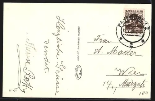 AK Payerbach, Küb am Semmering, Wegererhof