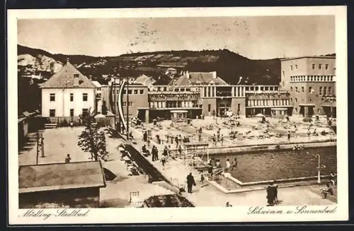AK Mödling, Stadtbad, Schwimm- & Sonnenbad