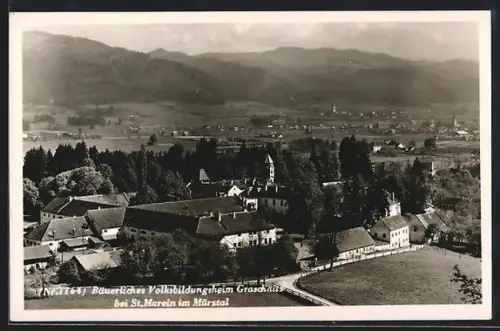 AK St. Marein im Mürztal, Graschnitz, Bäuerliches Volksbildungsheim