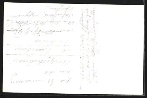 AK Leonfelden, Ortspartie mit Blick zur Kirche