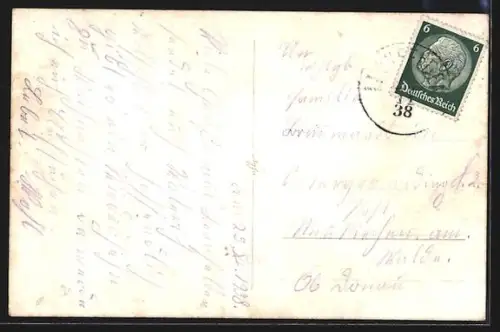 AK Leonfelden /Oberdonau, Hauptplatz mit Kirche