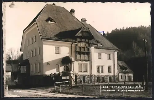 AK Bad Schallerbach, Eisenbahnheim