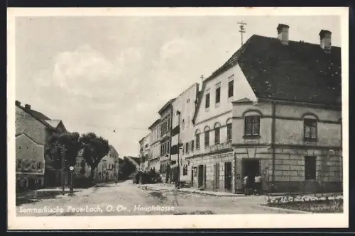 AK Peuerbach, Blick in die Hauptstrasse