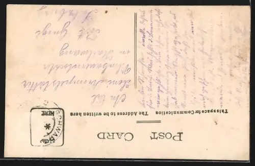 AK St. Veit im Pongau, Kinderheim, Ansicht mit Waldhintergrund