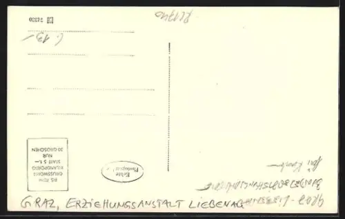 AK Graz, Erziehungsanstalt Liebenau