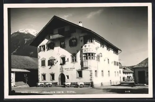 AK Umhausen /Ötztal, Hotel Krone
