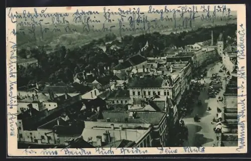 AK Wels, Partie am Marktplatz