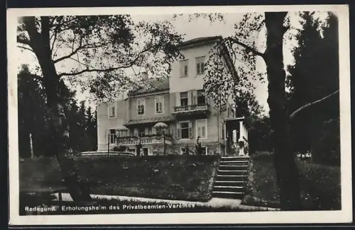AK Radegund am Schröckl, Erholungsheim des Privatbeamten-Vereins