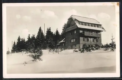 AK Breitnau i. Schw., Skihütte d. II. I. R. 75