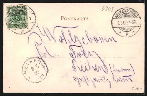 AK Neckargemünd, Totalansicht