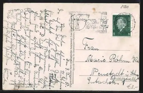 AK Nürnberg, Thiergärtner Tor Brücke mit Burg