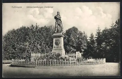 AK Tuttlingen, Schneckenburger-Denkmal