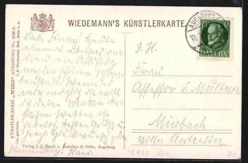 AK Augsburg, Augustusbrunnen