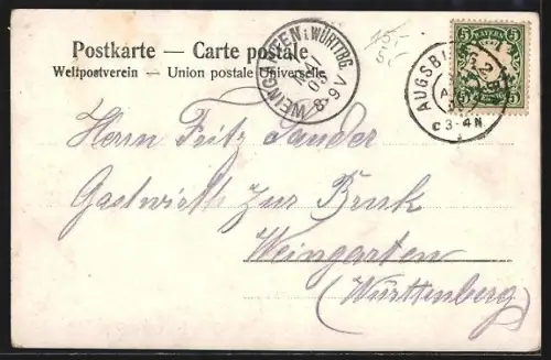 AK Augsburg, Merkurbrunnen