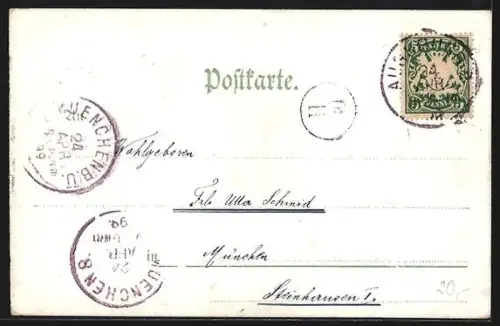 AK Augsburg, Stadt-Theater