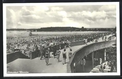 AK Berlin /Wannsee, Strandbad Wannsee