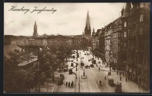 AK Hamburg-Neustadt, Jungfernstieg