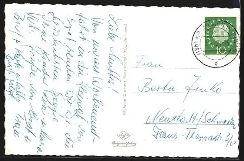 AK Krumbach /Schwaben, Kreuzkapelle, Kindererholungsheim, Marktplatz, Innere der Kirche