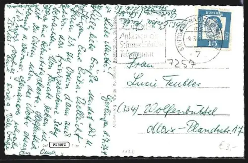 AK Ditzingen, Rathaus, Konstanzer Kirche, Kriegerdenkmal