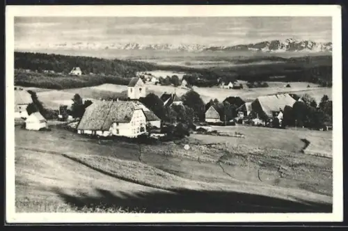AK Saig /Hochschwarzwald, Wintersportplatz, Ortsansicht