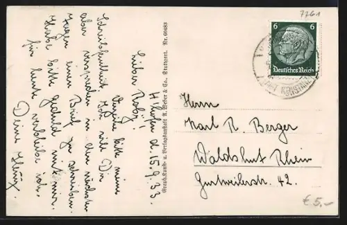 AK Hemmenhofen a. Untersee, Blick auf Ort und Seeufer