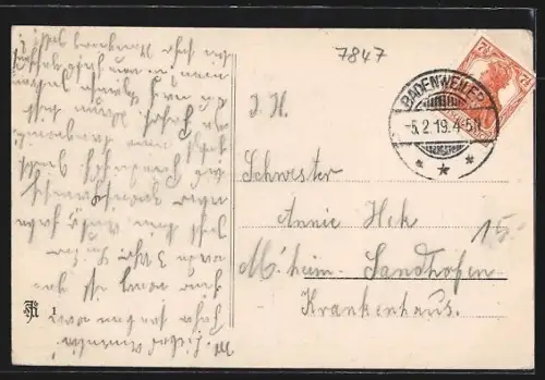 AK Badenweiler, Ortsansicht