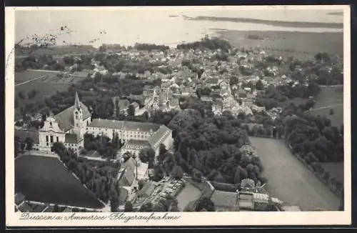 AK Diessen a. Ammersee, Fliegeraufnahme