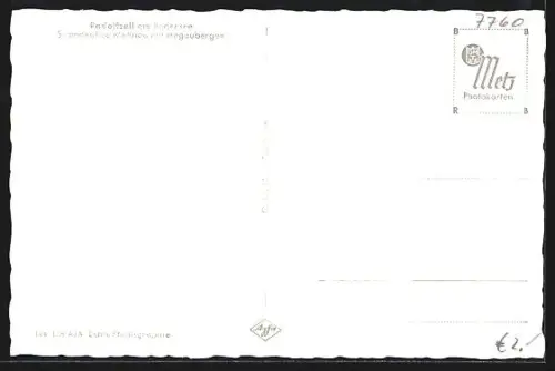 AK Radolfzell am Bodensee, Strandcafé Mettnau mit Hegaubergen