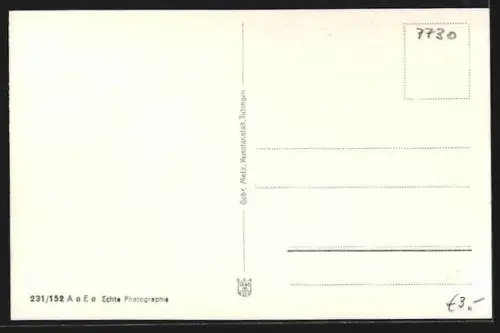 AK Villingen i. Schwarzwald, Waldhotel aus der Luft