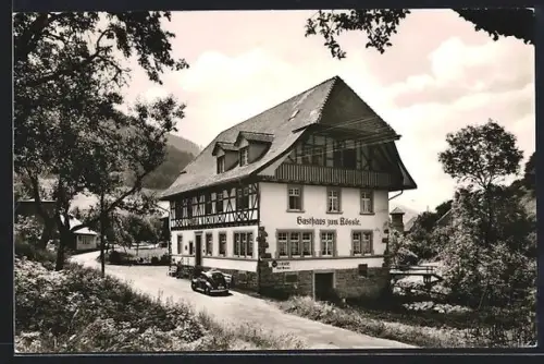 AK Oberprechtal /Hintertal, Gasthaus zum Rössle, Inh. Wilh. Blum