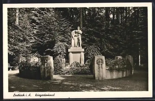 AK Leutkirch i. A., Kriegerdenkmal