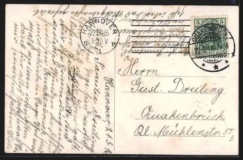 AK Hannover, Neues Rathaus