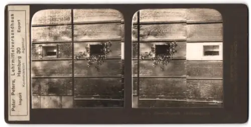 Stereo-Fotografie NPG, Berlin, Imker, Bienenwirtschaft, Nischenfluglöcher, Bienenkasten