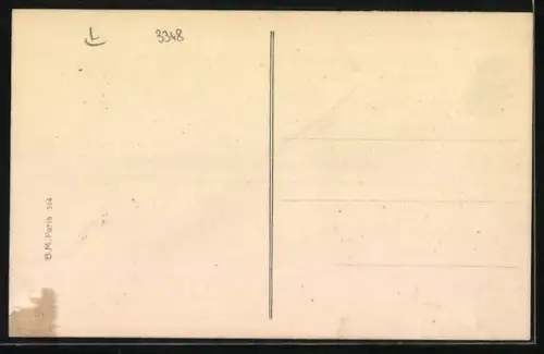 Künstler-AK Xavier Sager: Fünf Frauen in modischer Kleidung tuscheln miteinander