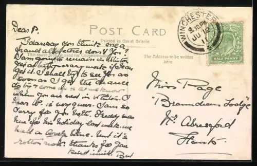 AK Portsmouth, Town Hall from Victoria Park