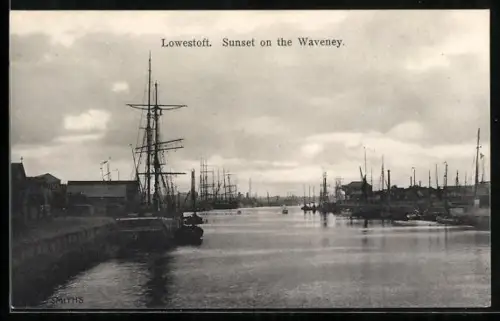 AK Lowestoft, Sunset on the Waveney