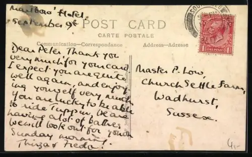 AK Southwold, North Parade