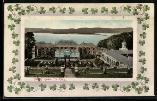 AK Co. Cork, Bantry House, Mount with clovers