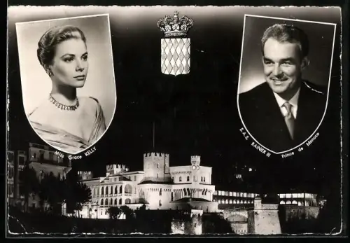 AK Fürst Rainier III. von Monaco und Gracia Patricia