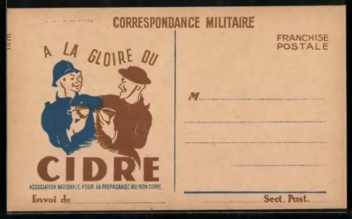 AK Cidre, Association Nationale Pour la Propagande du Bon Cidre, Reklame