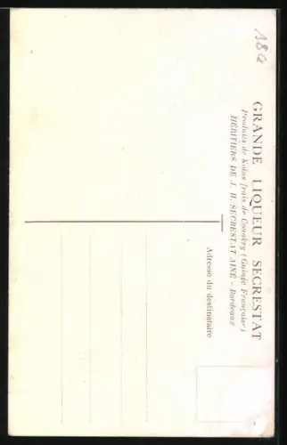 AK Deguster Grande Liqueur Secrestat, Reklame