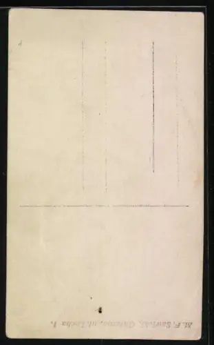 Foto-AK Knabe mit Spielreif und Teddy