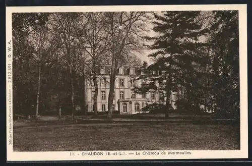 AK Chaudon /E-et-L., Le Château de Mormoulins