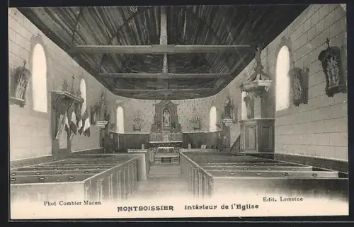 AK Montboissier, Intérieur de l`Église