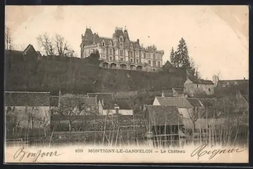 AK Montigny-le-Gannelon, Le Château