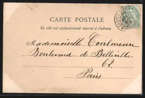 AK Montigny-le-Gannelon, Le Château