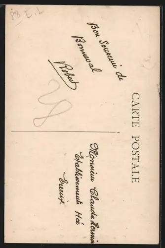 AK Bonneval, Le Monument aux Morts